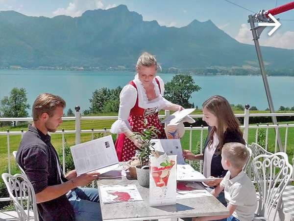 Aussicht auf den Mondsee