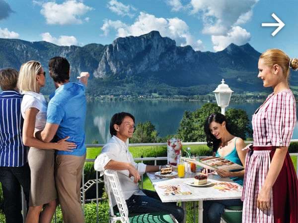 Aussicht auf den Mondsee